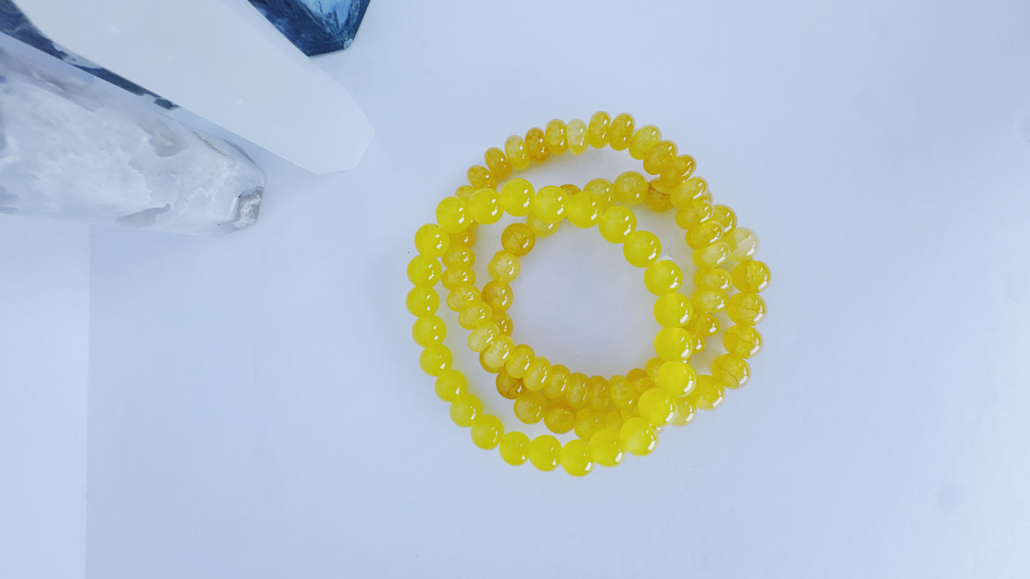 Citrine 3-bracelet set