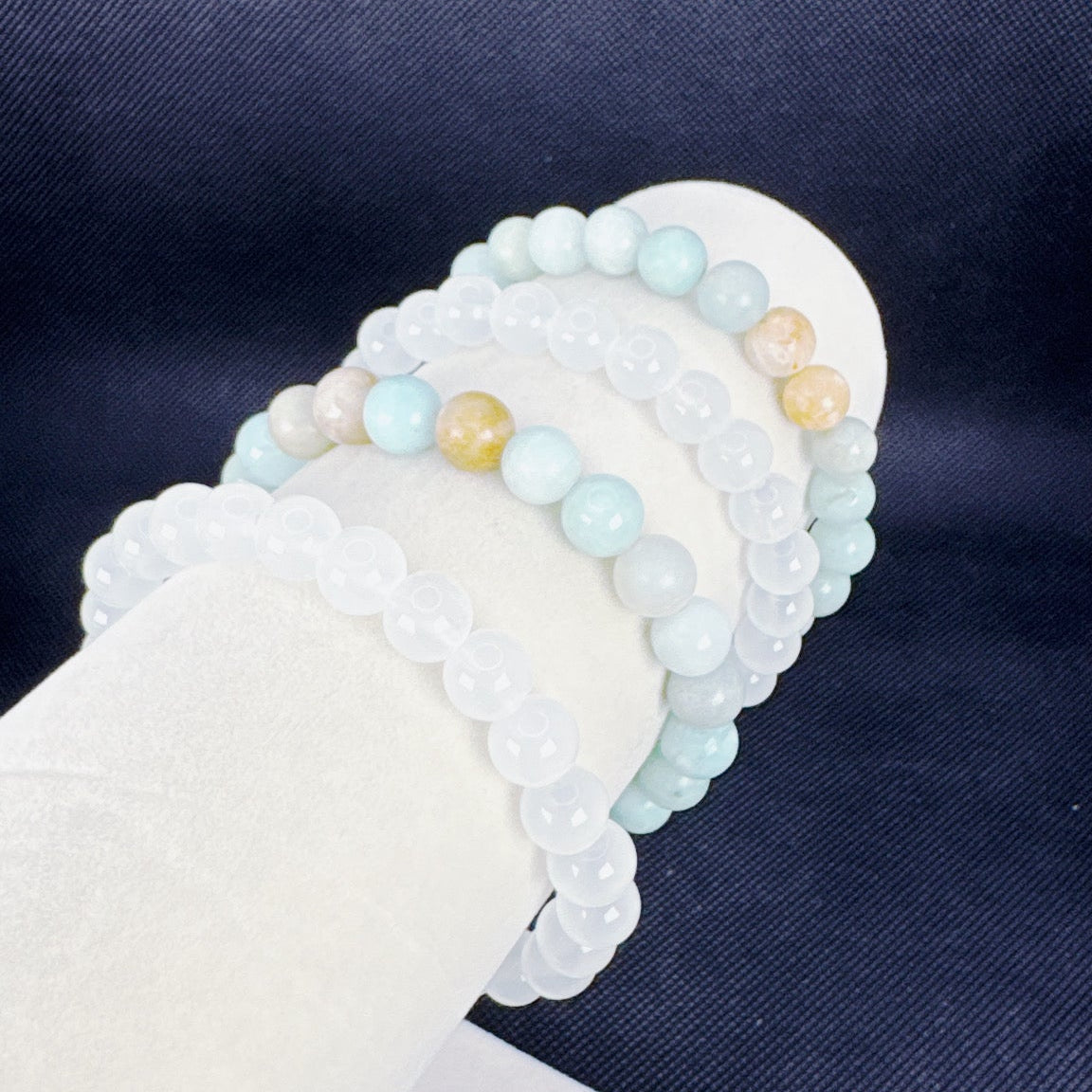 Beaded Bracelet Natural Stone - Tianhe Stone
