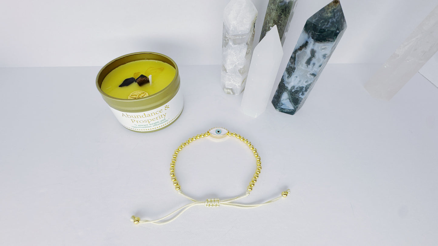 Evil eye bracelet