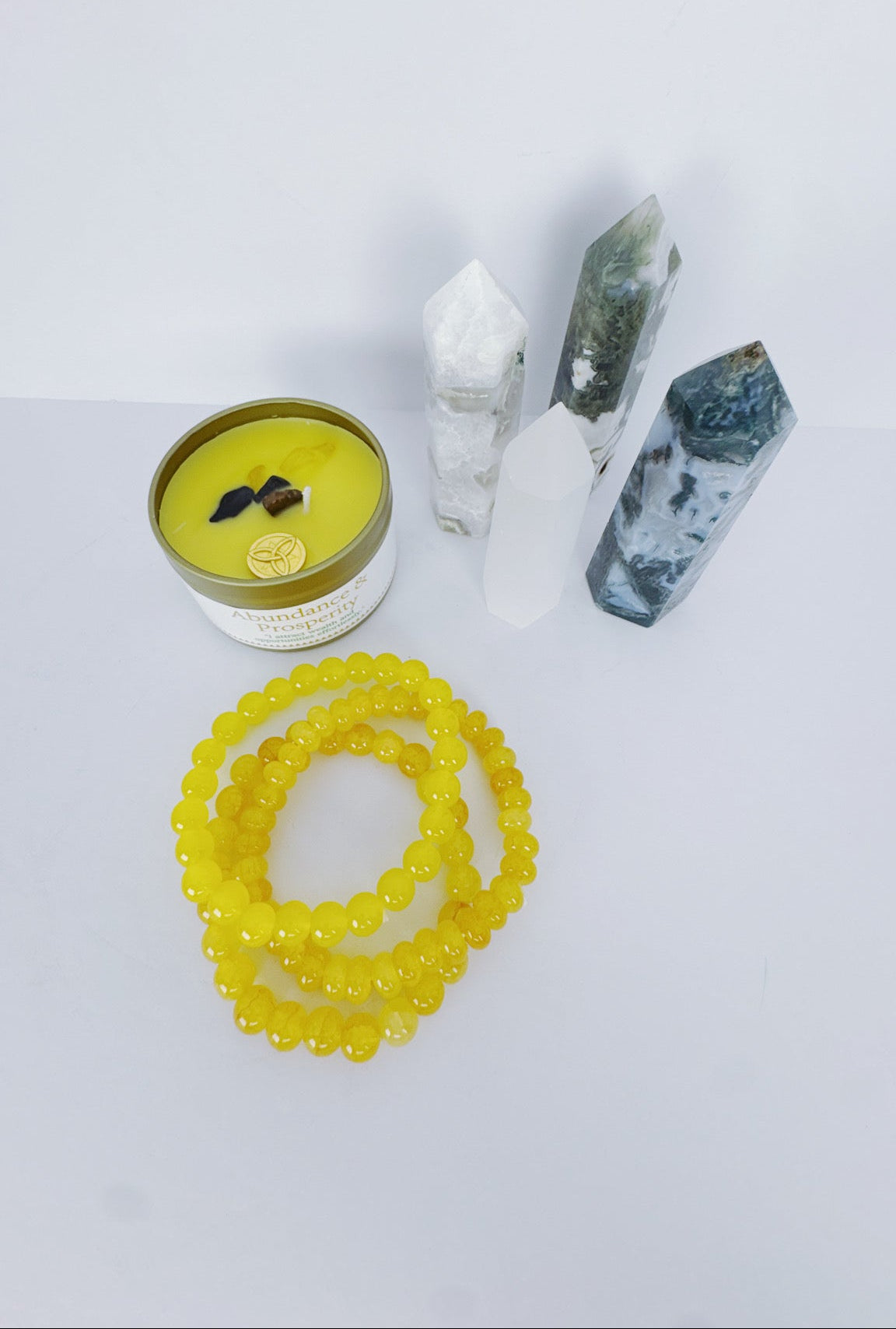 Citrine 3-bracelet set