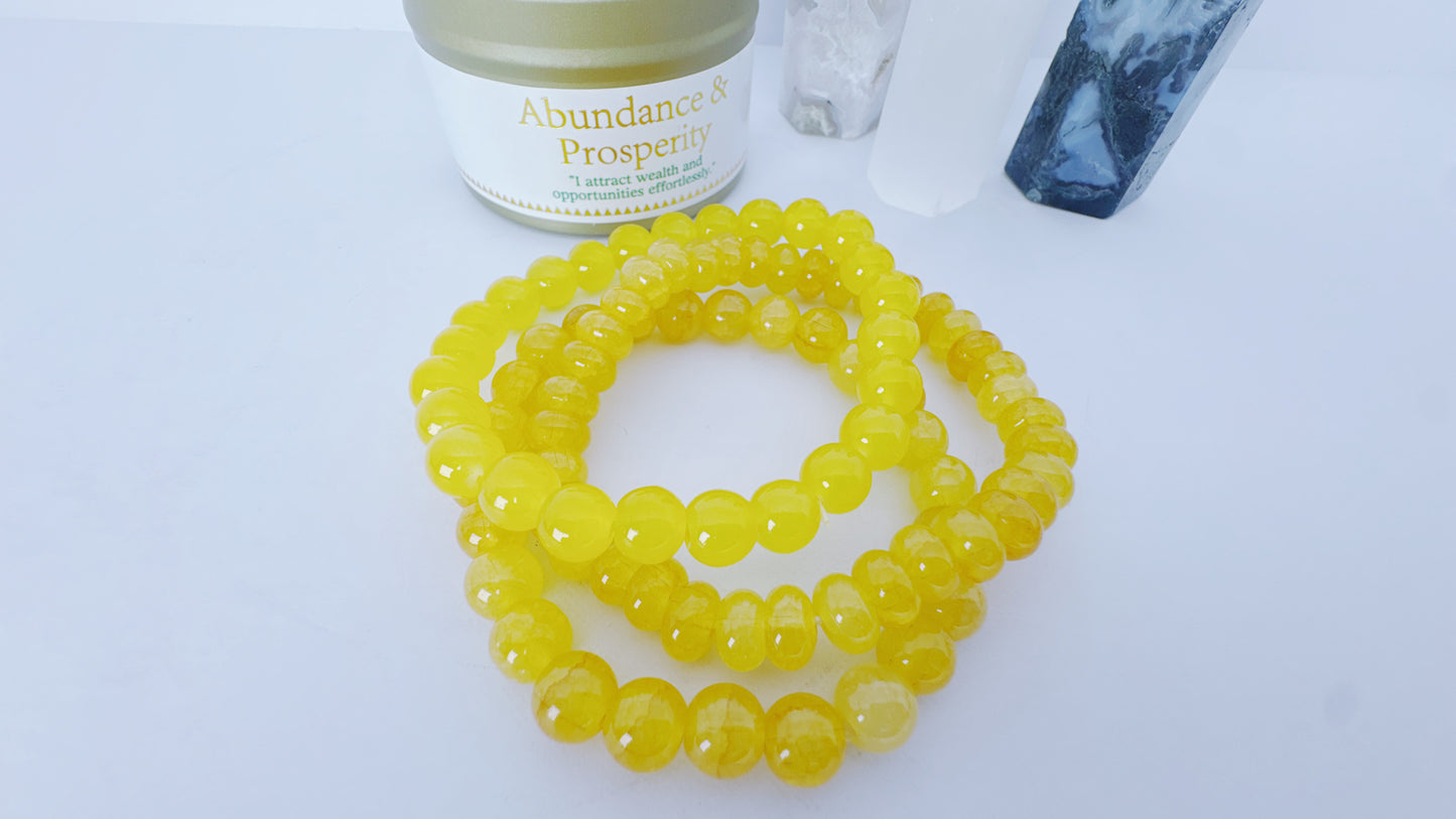 Citrine 3-bracelet set