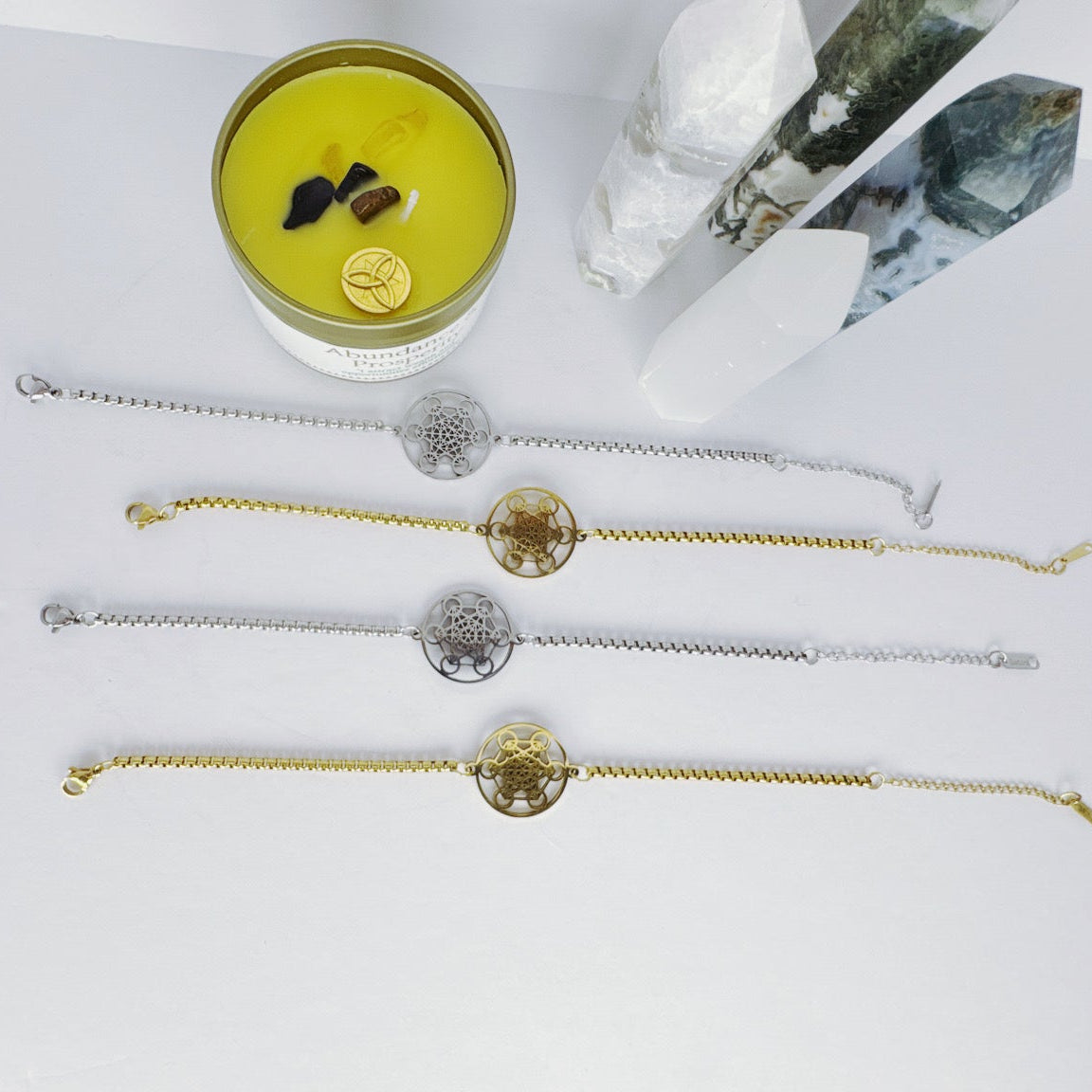 Metatron Bracelet Silver