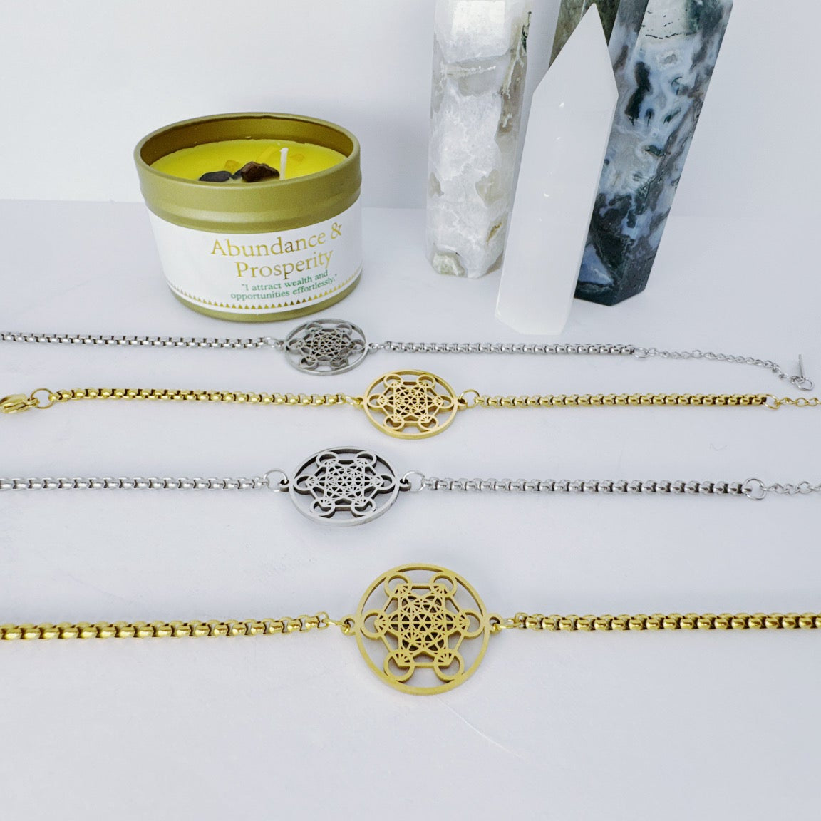 Metatron Bracelet Silver
