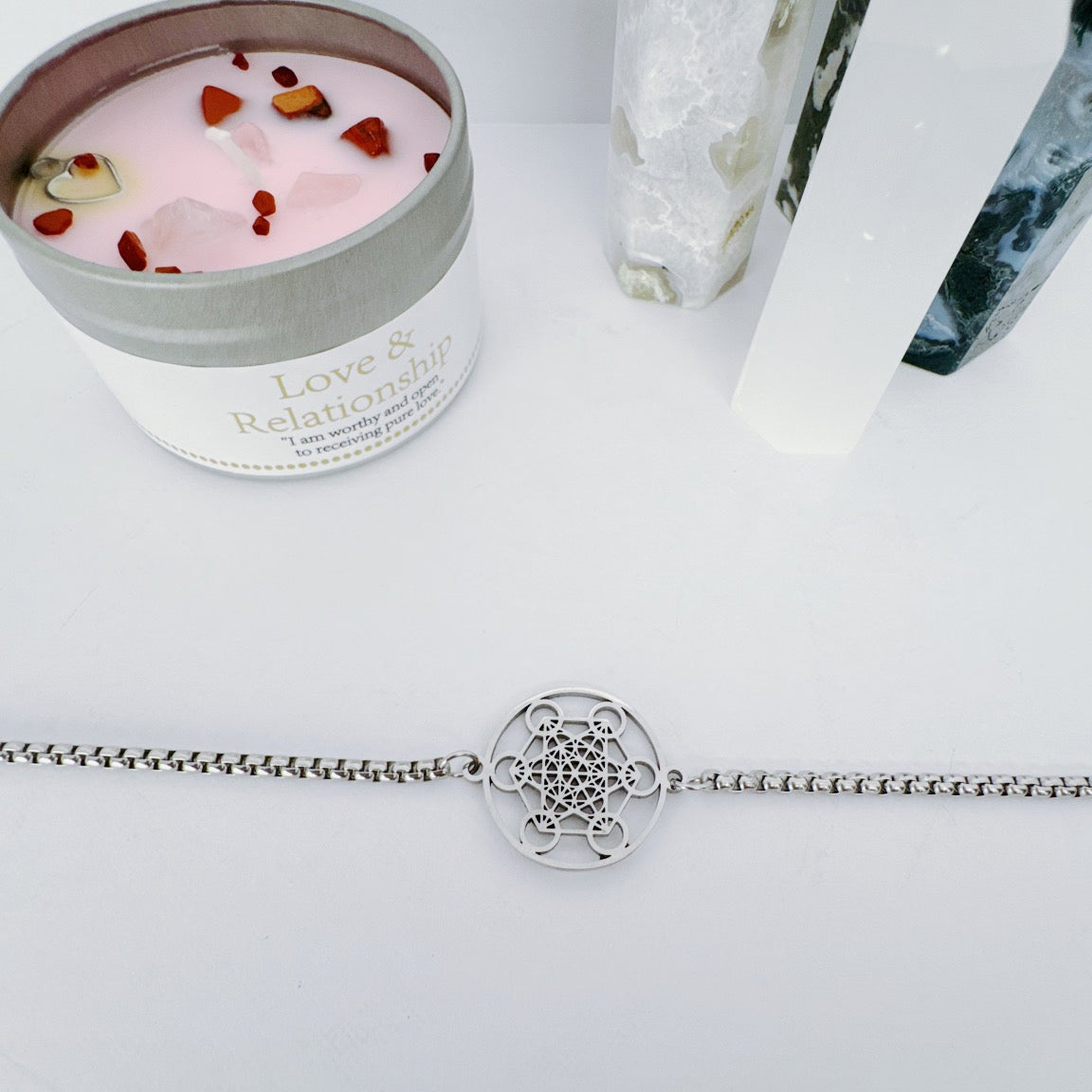 Metatron Bracelet Silver