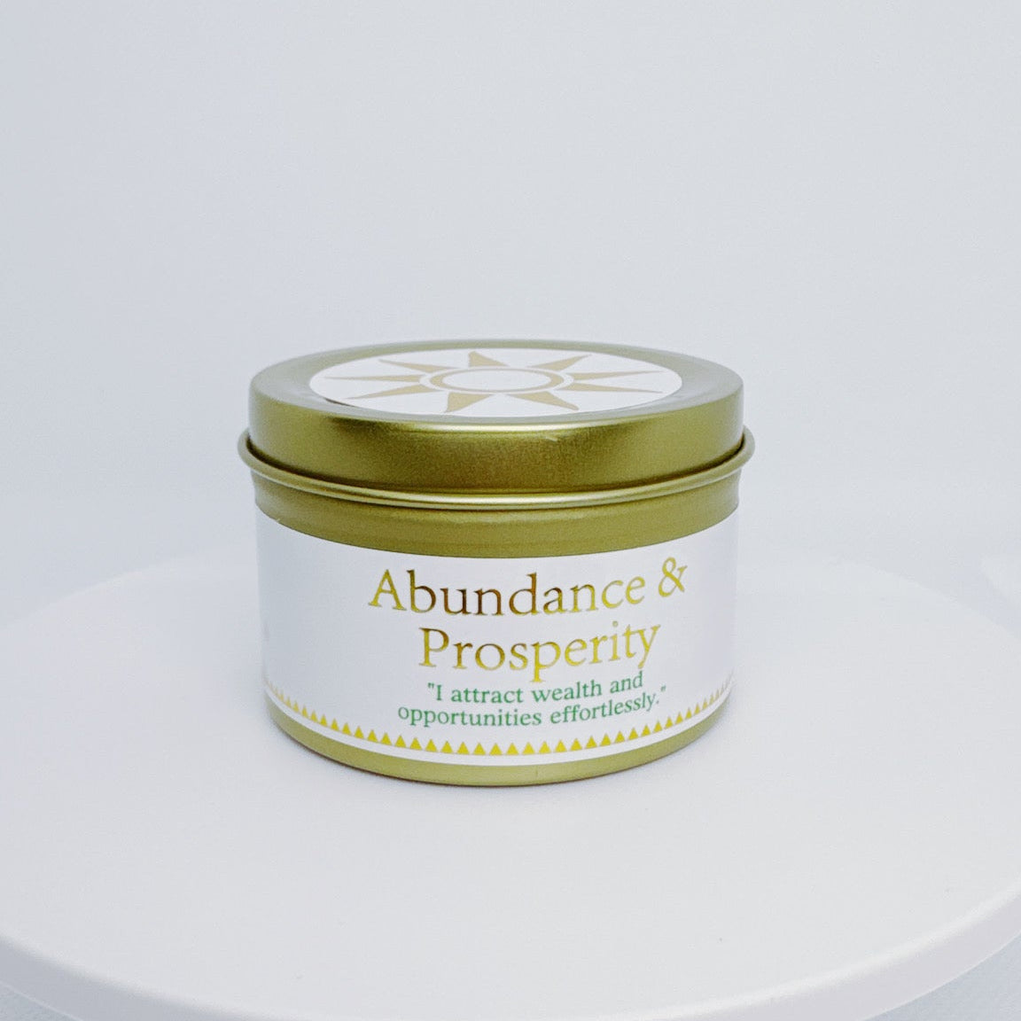 Soy Candle: Abundance & Prosperity