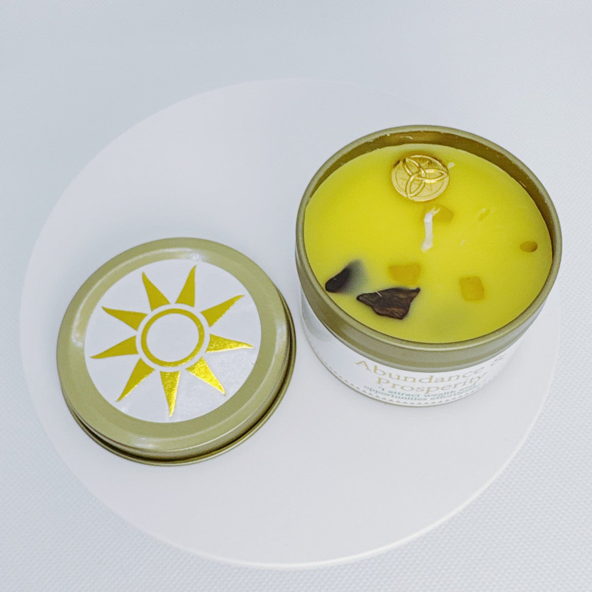 Soy Candle: Abundance & Prosperity