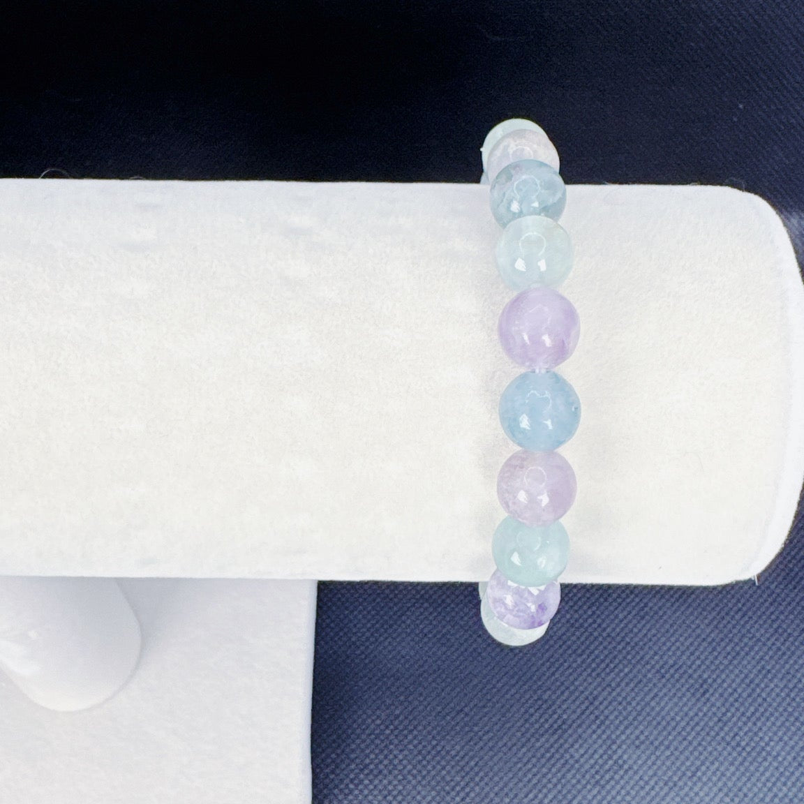 Beaded Bracelet Natural Stone - Fluorite
