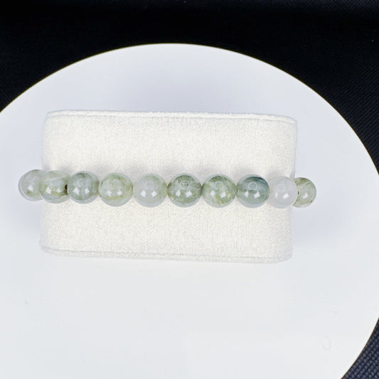 Beaded Bracelet Natural Stone - Moss Agate