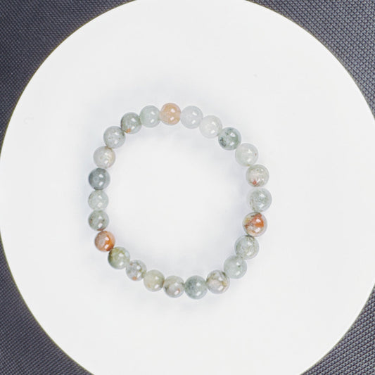 Beaded Bracelet Natural Stone - African Bloodstone