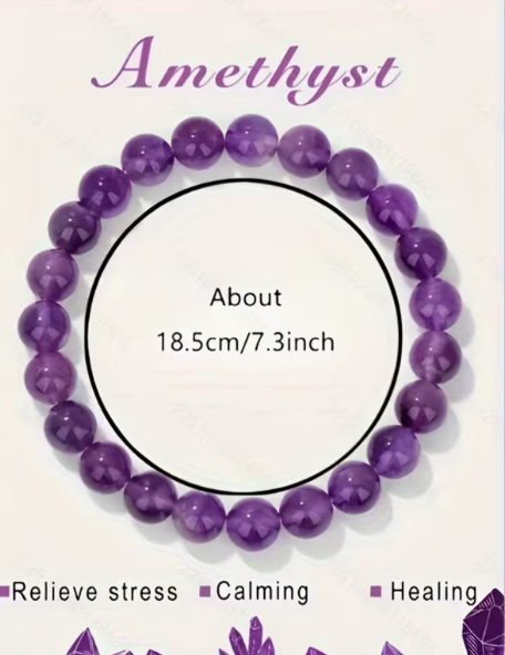 Amatista bracelet