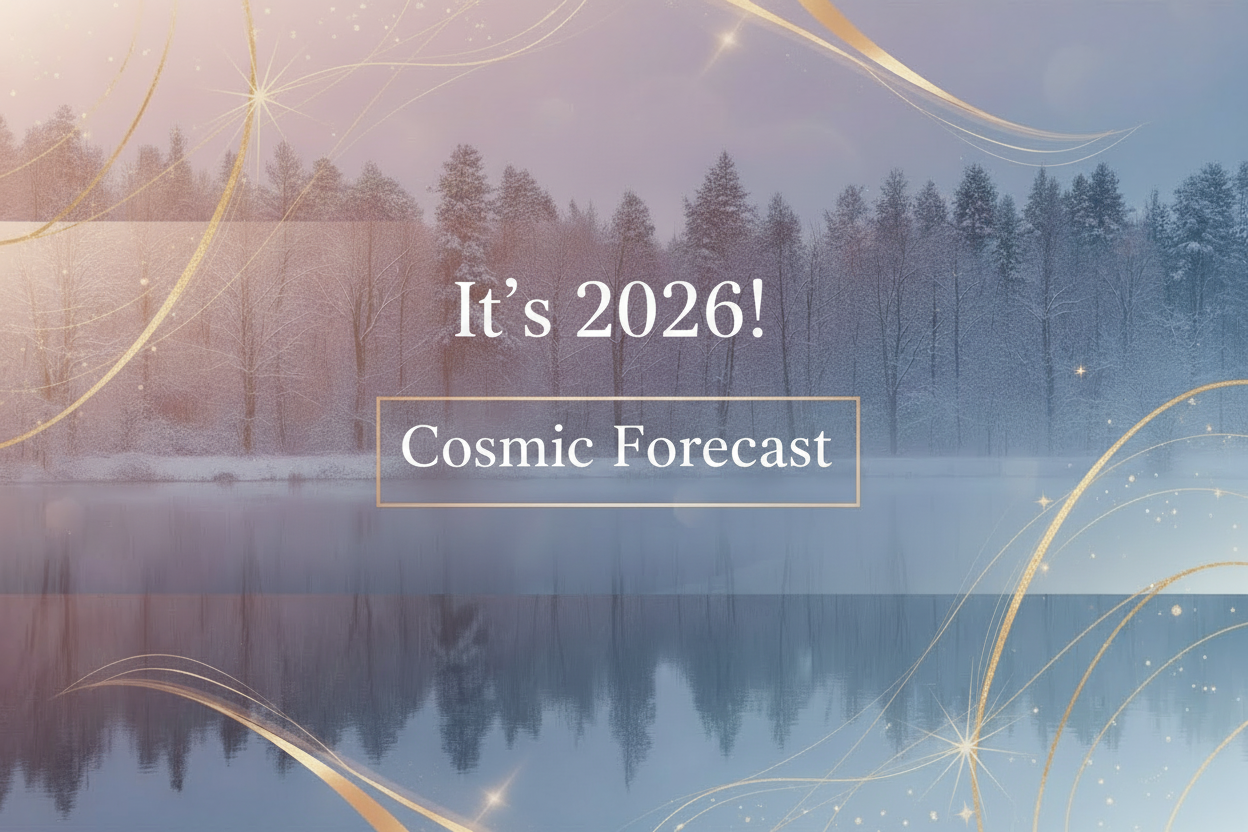 It's 2026 Banner - Cosmic Forecast